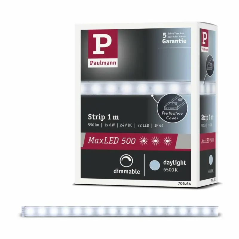 Sonderangebot Paulmann MaxLED 500 Strip beschichtet 1m Tageslichtweiß
