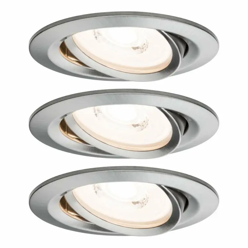 Zertifiziert Paulmann Einbauleuchte LED Reflector Coin 6,8W Eisen
