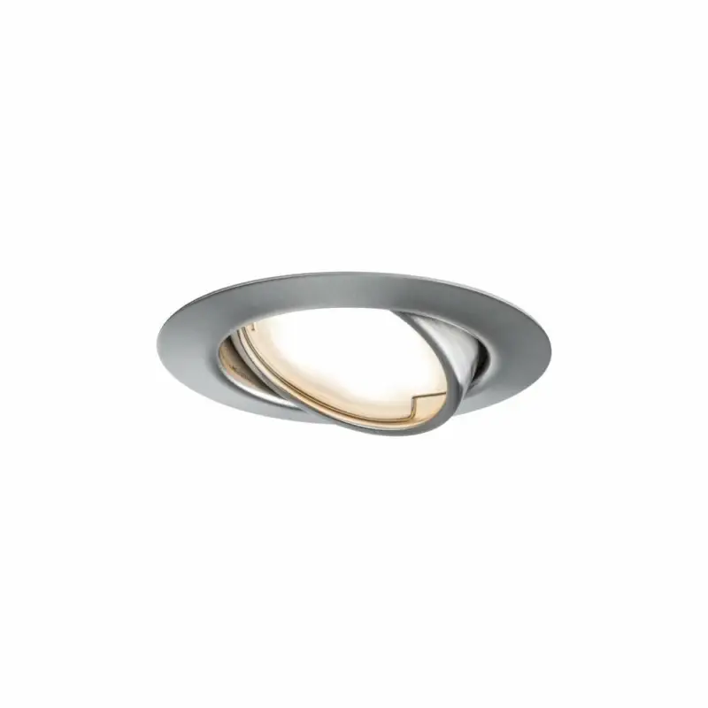 Sonderangebot Paulmann Einbauleuchte LED Base rund 3x5WEisen gebürstet