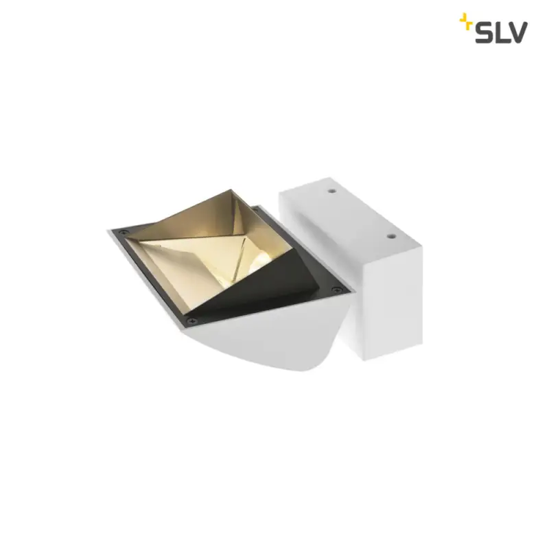 Direkt Vom Hersteller SLV MERADO FLOOD WL, LED Indoor Wandaufbauleuchte, weiß, 4000K, 40°