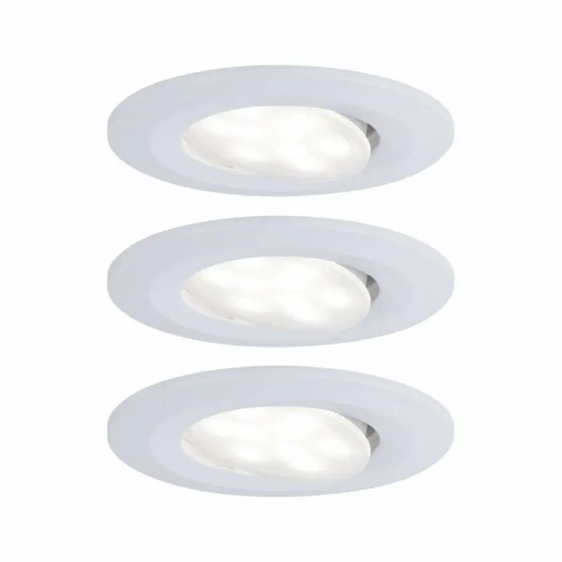 Wochenendangebot Paulmann Einbauleuchte LED Calla rund 3x6WWeiß matt