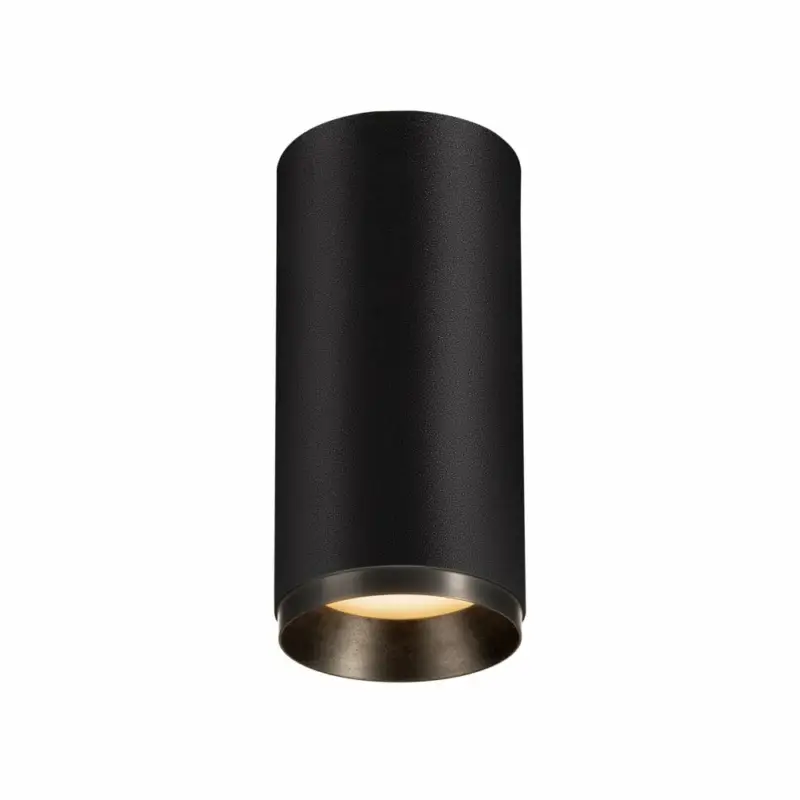 Begrenztes Angebot SLV NUMINOS CL PHASE M, Indoor LED Deckenaufbauleuchte schwarz/schwarz 3000K 60°