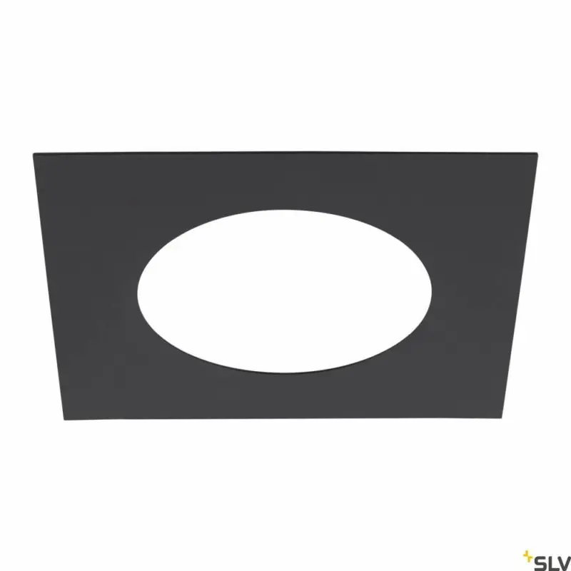SLV Numinos® L Einbaurahmen, eckig 240/150mm schwarz Direktkauf