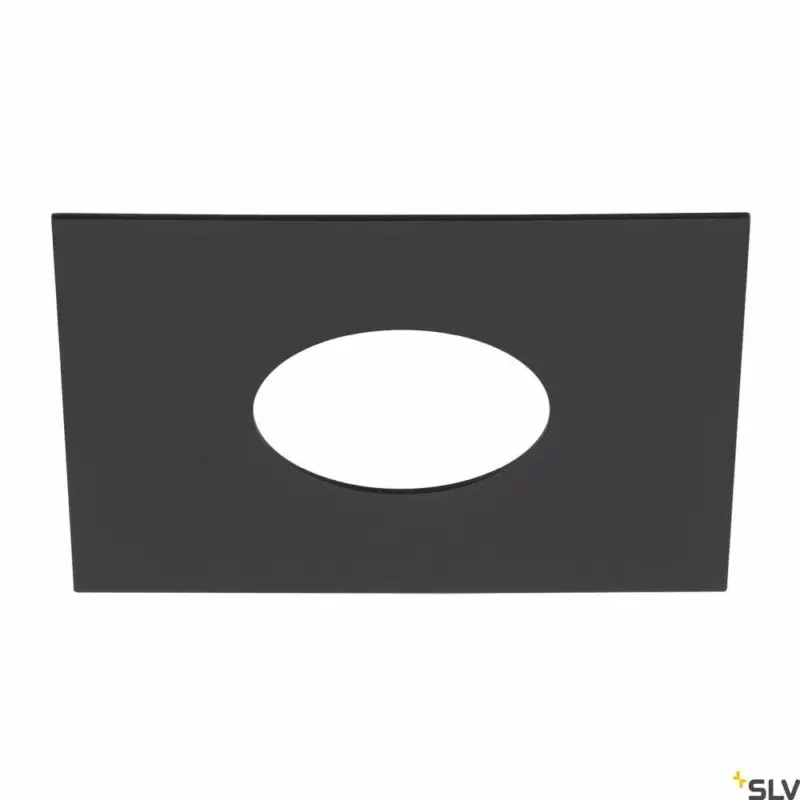 Kracherpreis SLV Numinos® XS Einbaurahmen, eckig 160/70mm schwarz