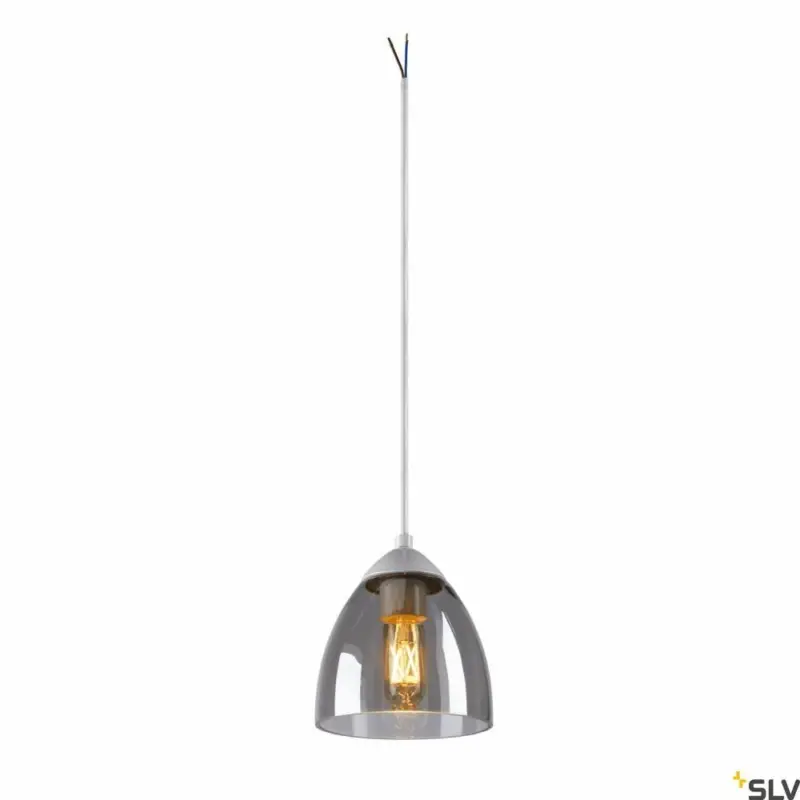 SLV PARA CONE GL GU10, Pendelleuchte weiß / transparent Beliebt