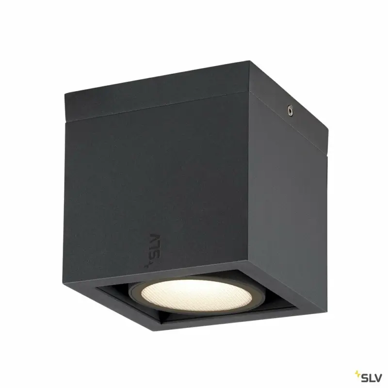 Highlight SLV LED Outdoor Deckenleuchte ESKINA FRAME CL single anthrazit 15W 1100/1200lm 3000/4000K CRI80 95°