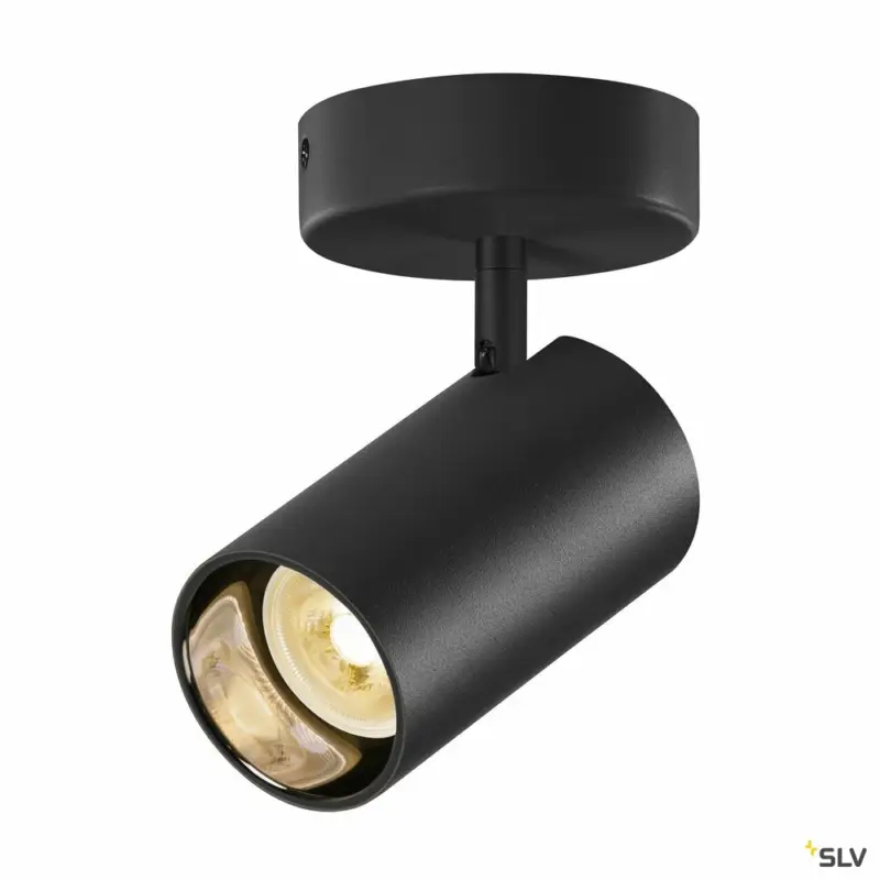 SLV ASTO TUBE, Spot, zylindrisch, max. 1x10W, schwarz Markenprodukt