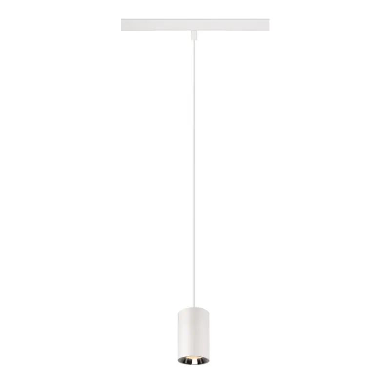 Jetzt Kaufen SLV NUMINOS® XS 48V TRACK, DALI, Pendelleuchte, weiß / chrom, 8.7W, 650lm, 2700K, CRI90, 40°