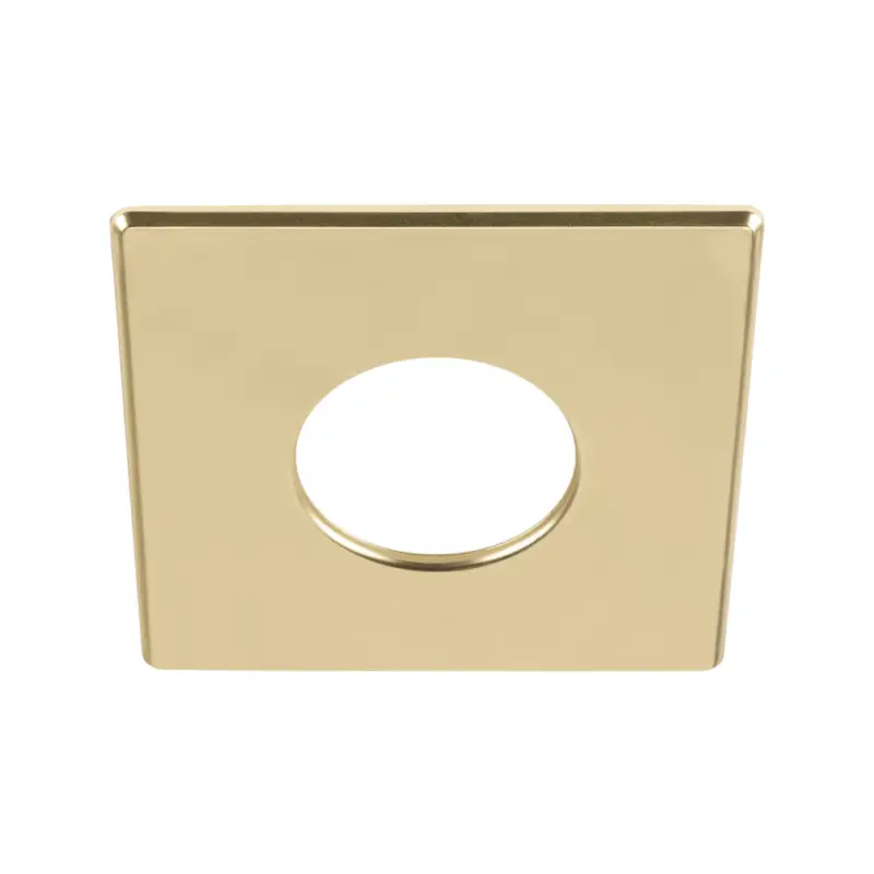 Markenware SLV UNIVERSAL DOWNLIGHT Abdeckung, für Downlight IP65, eckig, gold matt