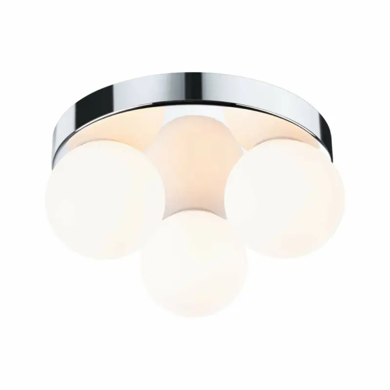 Billig Paulmann Selection Bathroom Deckenleuchte Gove IP44 G9 230V max. 3x20W dimmbar Chrom#Satin