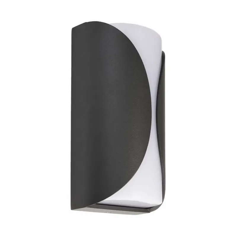 Jetzt Kaufen Deko-Light Wandaufbauleuchte, Grumium Rund II, 10 W, 3000 K, Grau, 100-240 V/AC, 50 / 60 Hz