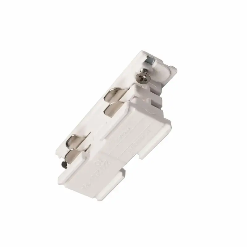 Direktkauf Deko-Light 3-Phasen Schienensystem, D Line elektrischer Verbinder, Verkehrsweiß RAL 9016, 220-240 V/AC