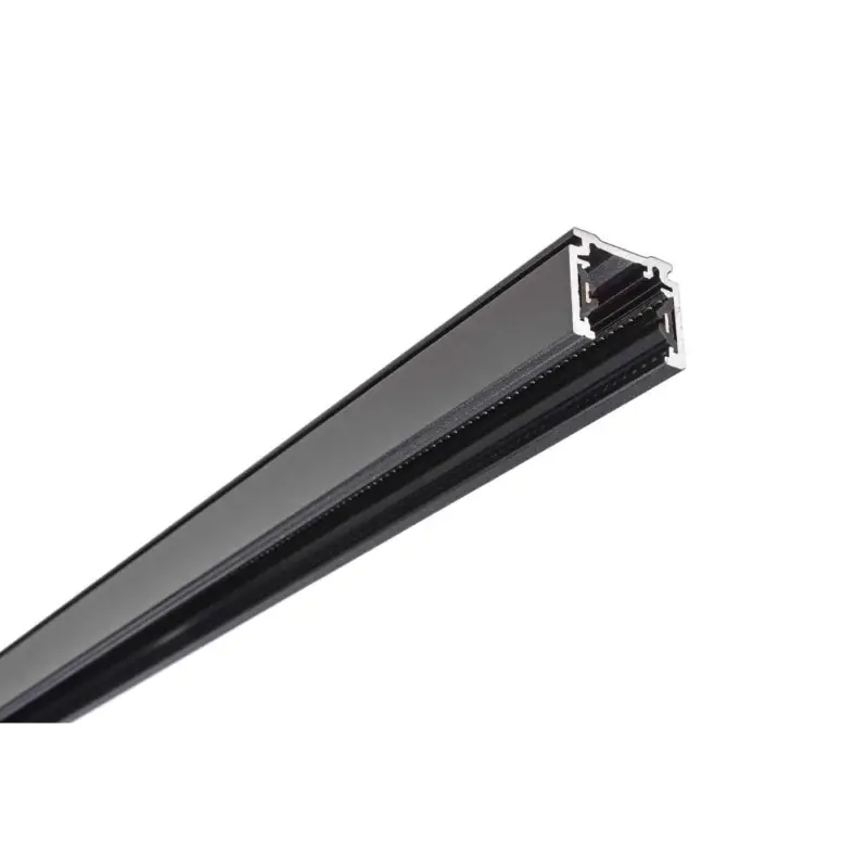 Kostenfreie Lieferung Deko-Light 1-Phasen Schienensystem, D One Aufbaustromschiene 1m, schwarz, Schwarz, 220-240 V/AC