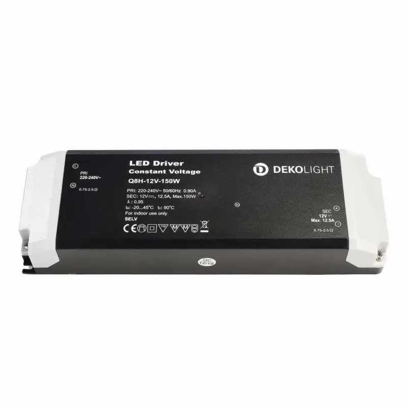 Deko-Light Deko-Light, Netzgerät (CV, DC), BASIC, CV, Q8H-12-150W, Spannungskonstant, 150.0 W, 220-240 V/AC, Au Günstig