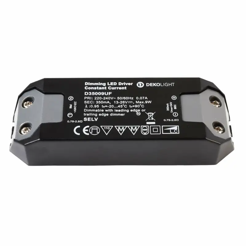 Deko-Light Deko-Light, Netzgerät (CC, DC) dimmbar, BASIC, DIM, CC, D35009UF/9W, Stromkonstant, Mit Phasenanschn Preis Gesenkt