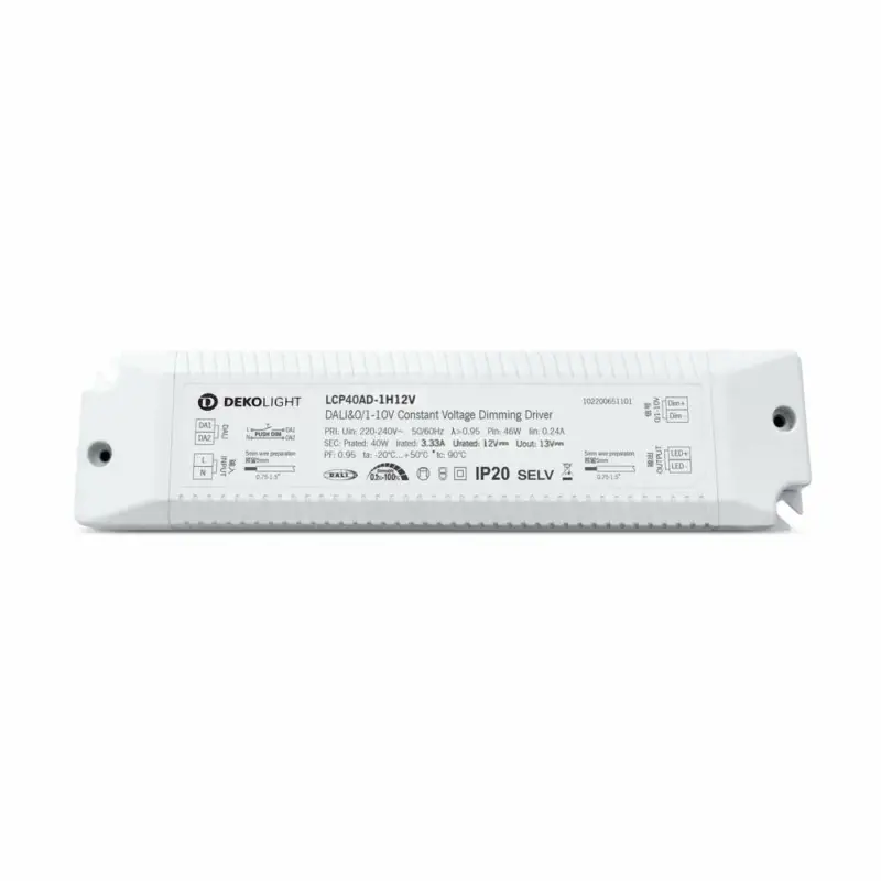 Deko-Light Deko-Light, Netzgerät (CV, DC) dimmbar, BASIC, DIM, CV, LCP40AD-1H12V, Spannungskonstant, DALI 2.0 / Preiswert