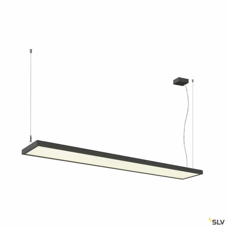 SLV WORKLIGHT PRO 150, Pendelleuchte, 150cm, 4000K, DALI, Touch, schwarz Heißes Angebot