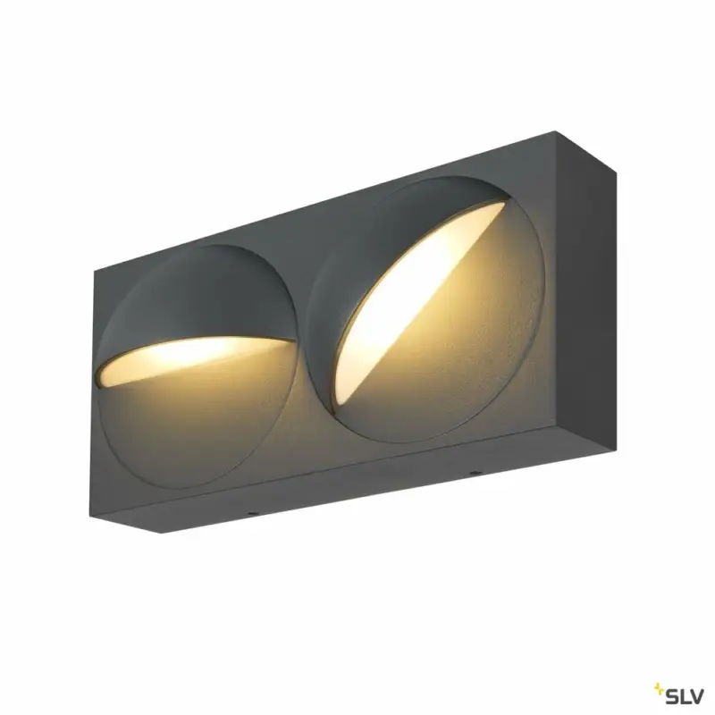 SLV LID I, Wandaufbauleuchte, 2700/3000K, 29W, PHASE, 100°, anthrazit Markenprodukt