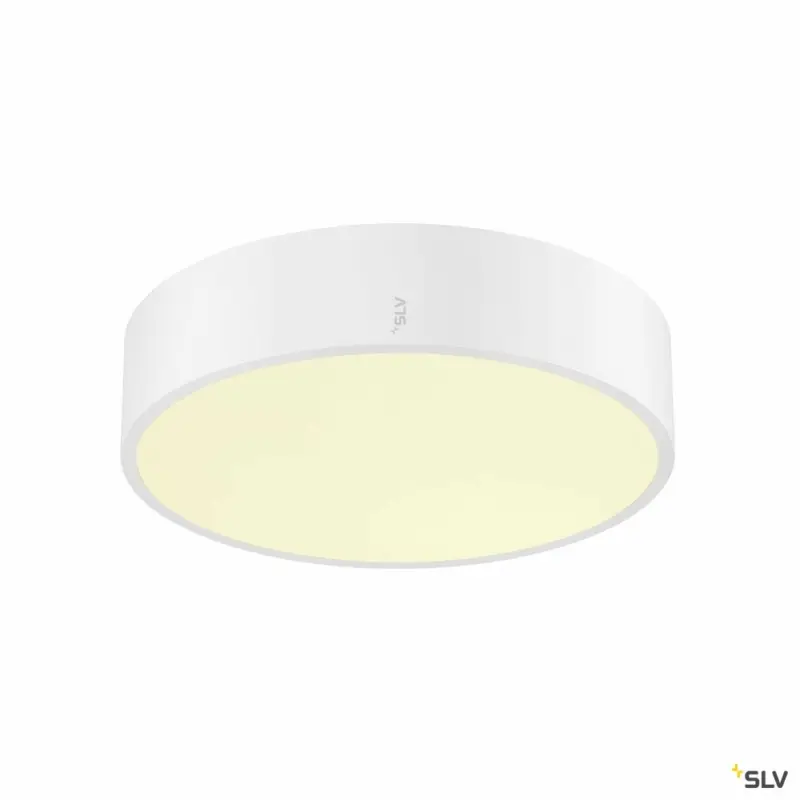 Versand Am Gleichen Tag SLV MEDO® PRO 30, Wand- und Deckenaufbauleuchte, rund, 3000/4000K, 10W, DALI, Touch, 70°, UGR<19, weiß