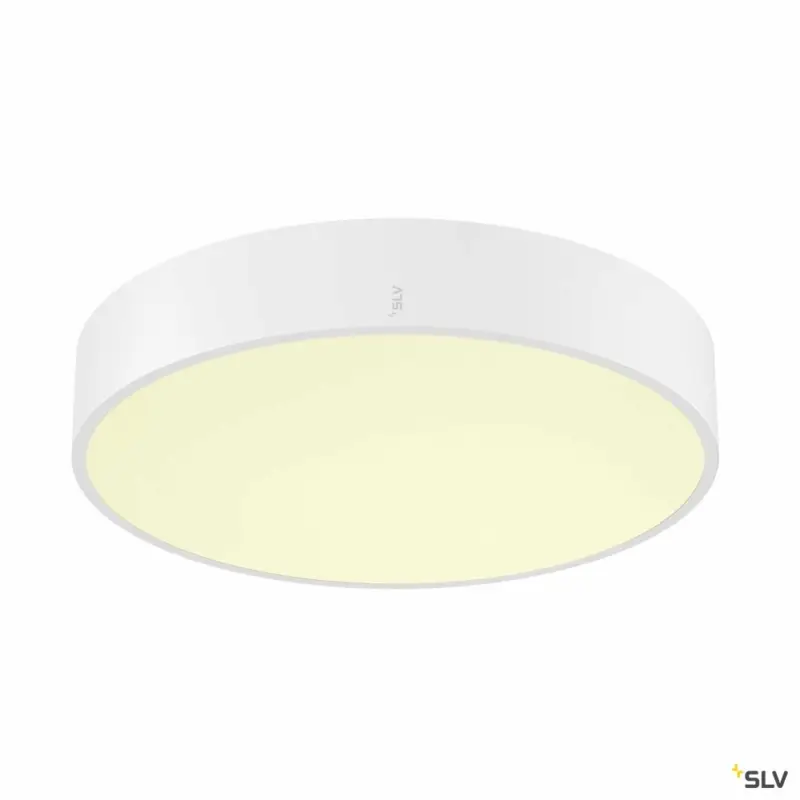 SLV MEDO® PRO 40, Wand- und Deckenaufbauleuchte, rund, 3000/4000K, 19W, Phasenabschnitt, 80°, UGR<19, weiß Nur Heute