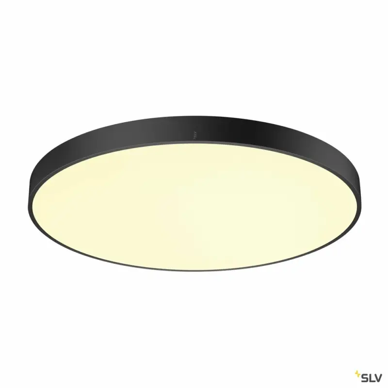 Günstig SLV MEDO® PRO 90, Deckenaufbauleuchte, rund, 3000/4000K, 74W, Phasenabschnitt, 80°, UGR<19, schwarz