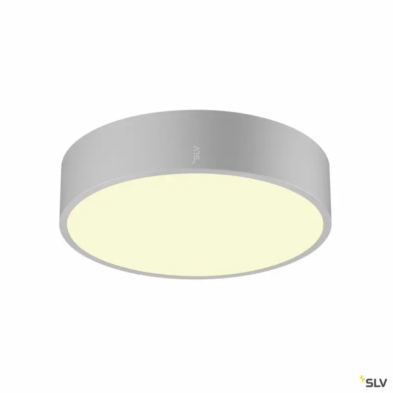 SLV MEDO® 30, Wand- und Deckenaufbauleuchte, rund, 2700/3000/4000K, 12W, Phasenabschnitt, 110°, grau Knallerangebot