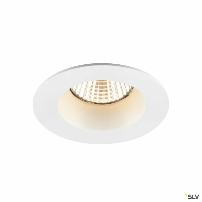 Meistverkauft SLV NEW TRIA® 68, Deckeneinbauleuchte, 2700K, 38°, IP 20 / IP 65, rund, weiß
