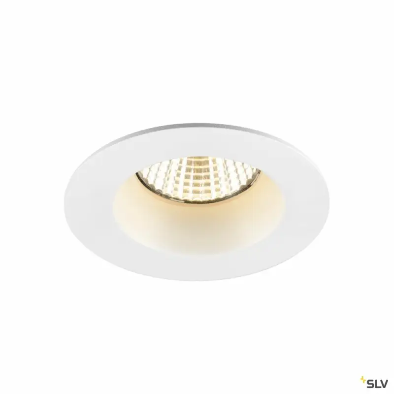SLV NEW TRIA® 68, Deckeneinbauleuchte, 3000K, 38°, IP 20 / IP 65, rund, weiß Begrenztes Angebot