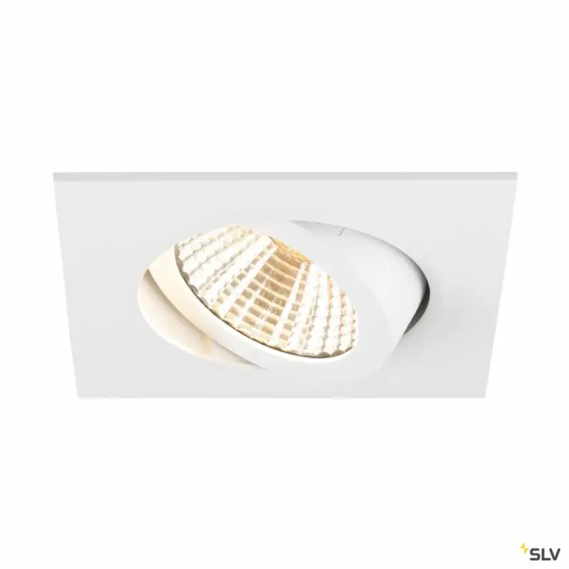 Schneller Versand SLV NEW TRIA® 68, Deckeneinbauleuchte, 2700K, 38°, IP 20, quadratisch, weiß