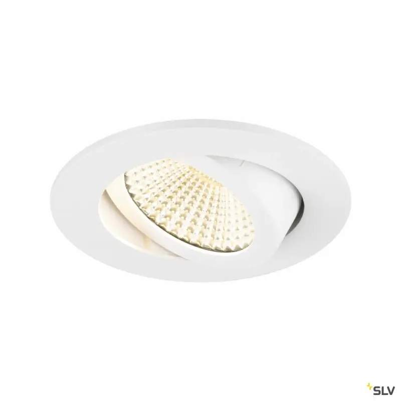 SLV NEW TRIA® UNIVERSAL 68, Deckeneinbauleuchte, 2500/3000/4000K, 60°, IP 20, rund, weiß Neue Ware