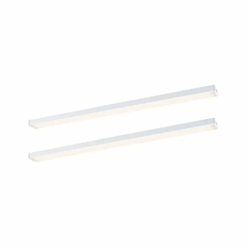 Kostenloser Rückversand Paulmann LED Unterschrankleuchte Inline 2er-Set Erweiterungsset PIR-Sensor 3000K dimmbar 2x4W 350x26mm 2x350lm 24V Weiß matt