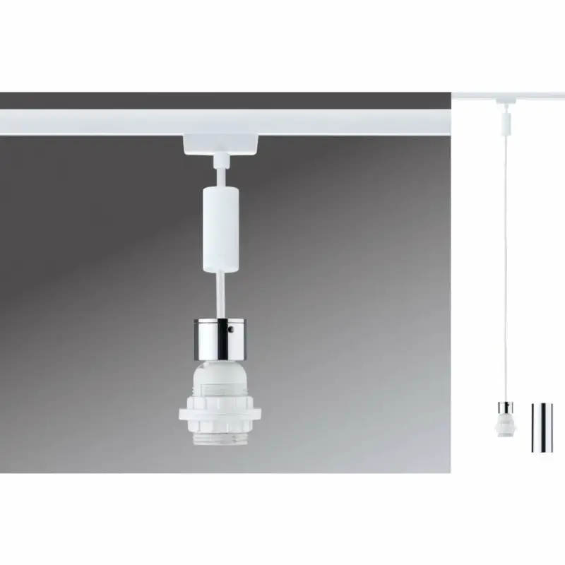 Bestseller Paulmann URail 2Easy Basis Pendel Signalweiß E27max. 20W