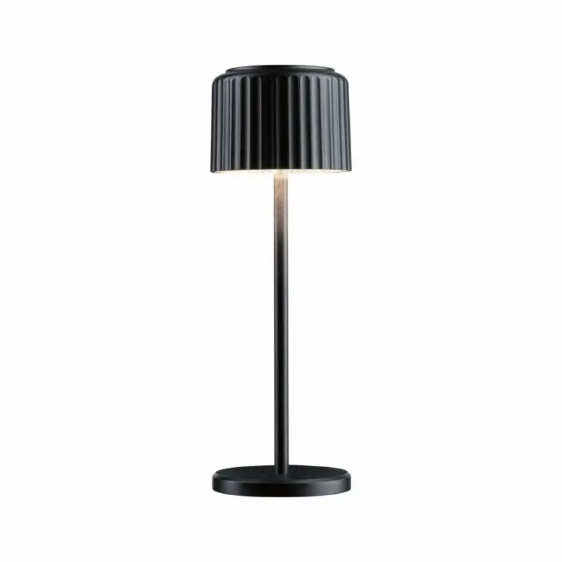 Must-Have Paulmann Solar Akkuleuchte Else IP44 dimmbar 2700K Schwarz