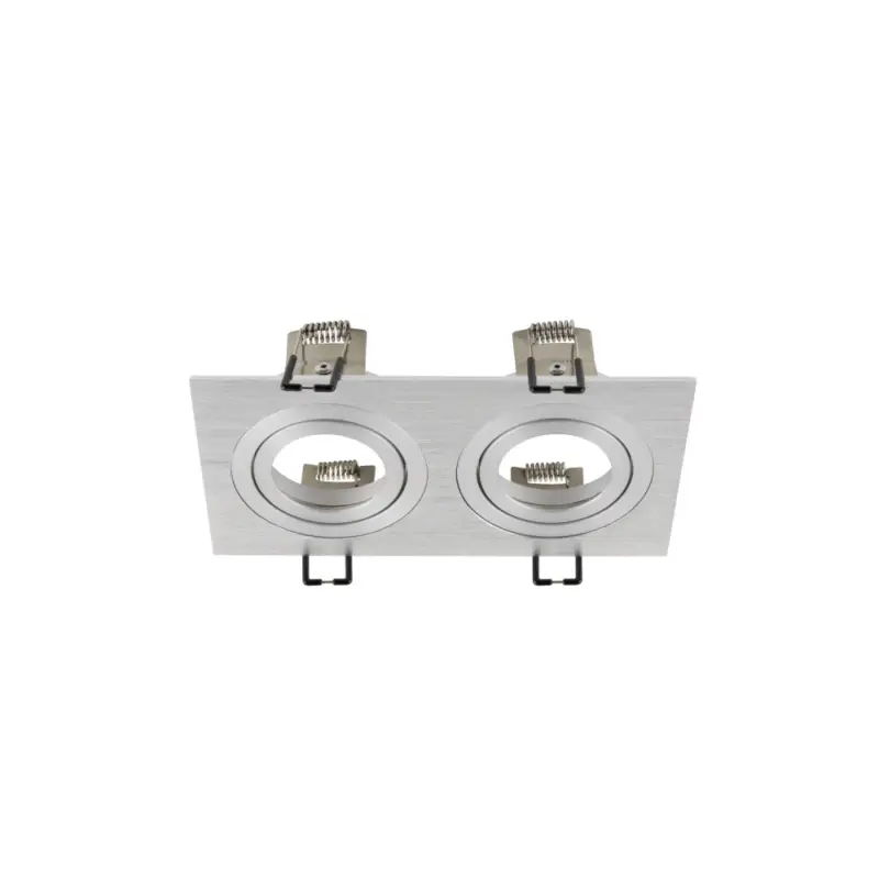 Markenware SLV NEW TRIA® 155, Deckeneinbauring, L: 17 B: 9 H: 4cm, zweiflammig, IP 20, aluminium