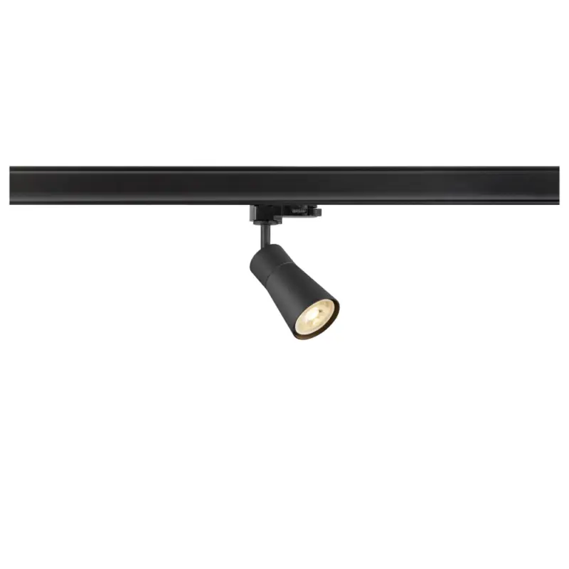 Ausverkauf SLV PURI 2.0 Cone, 3 PhasenSpot, GU10, 1x max. 6W, schwarz