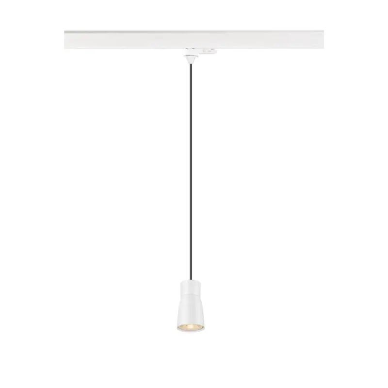 SLV PURI 2.0 Dome, 3 PhasenPendelleuchte, GU10, Pendellänge 200cm, 1x max. 6W, weiß Heißes Angebot
