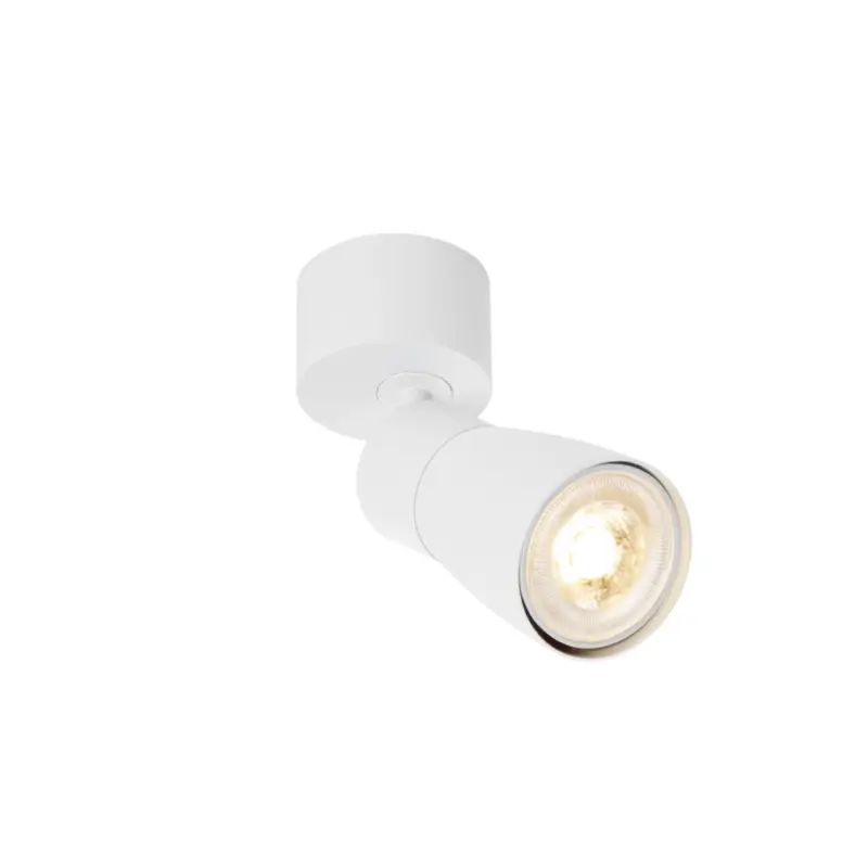 SLV PURI 2.0 Dome, Wand- und Deckenaufbauleuchte, 1x max. 6W GU10, weiß Garantierte Lieferung