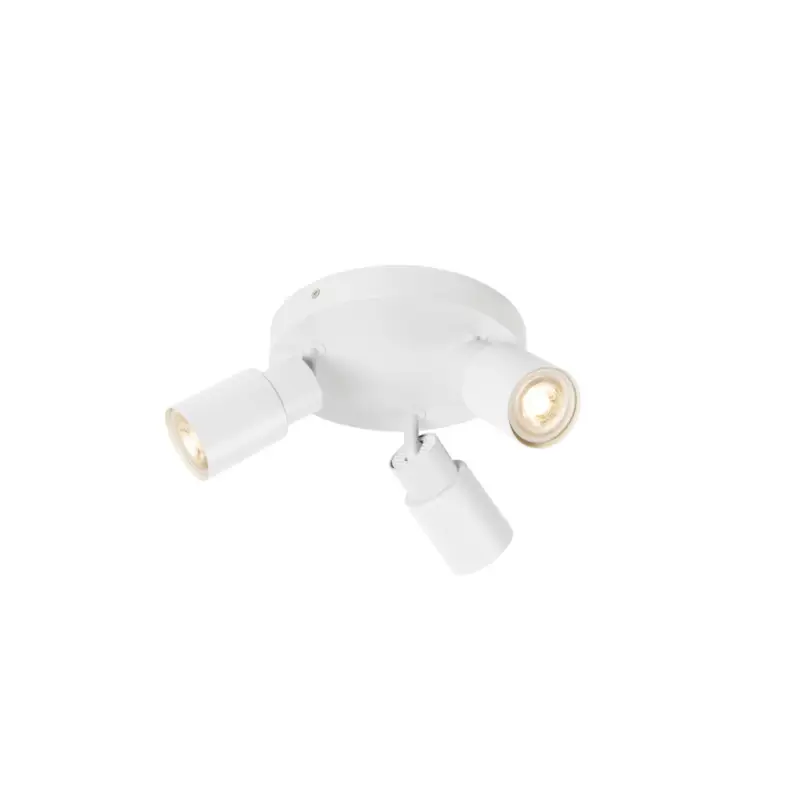 Top-Angebot SLV PURI 2.0 Tube, Wand- und Deckenaufbauleuchte, rund, 3 x max. 6W GU10, weiß