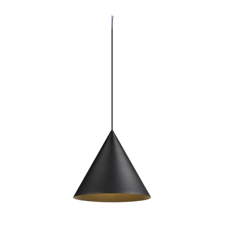 SLV MAGICO 38, Pendelleuchte, E27, Pendellänge 180cm, 1x max. 10W, matt schwarz Sonderaktion