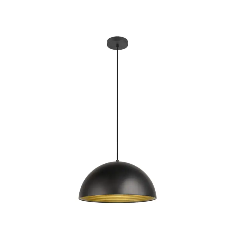 Wochenendangebot SLV FORCHINI M 40, Pendelleuchte, E27, Pendellänge 150cm, 1x max. 40W, matt schwarz / matt gold