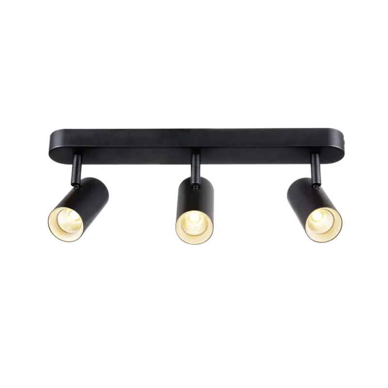 Preiswert SLV NOBLO®, Wand- und Deckenaufbauleuchte, triple, rund, 2700K, 19W, PHASE, 32°, schwarz