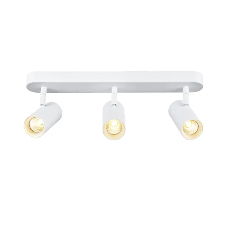 SLV NOBLO®, Wand- und Deckenaufbauleuchte, triple, rund, 2700K, 19W, PHASE, 32°, weiß Neue Kollektion