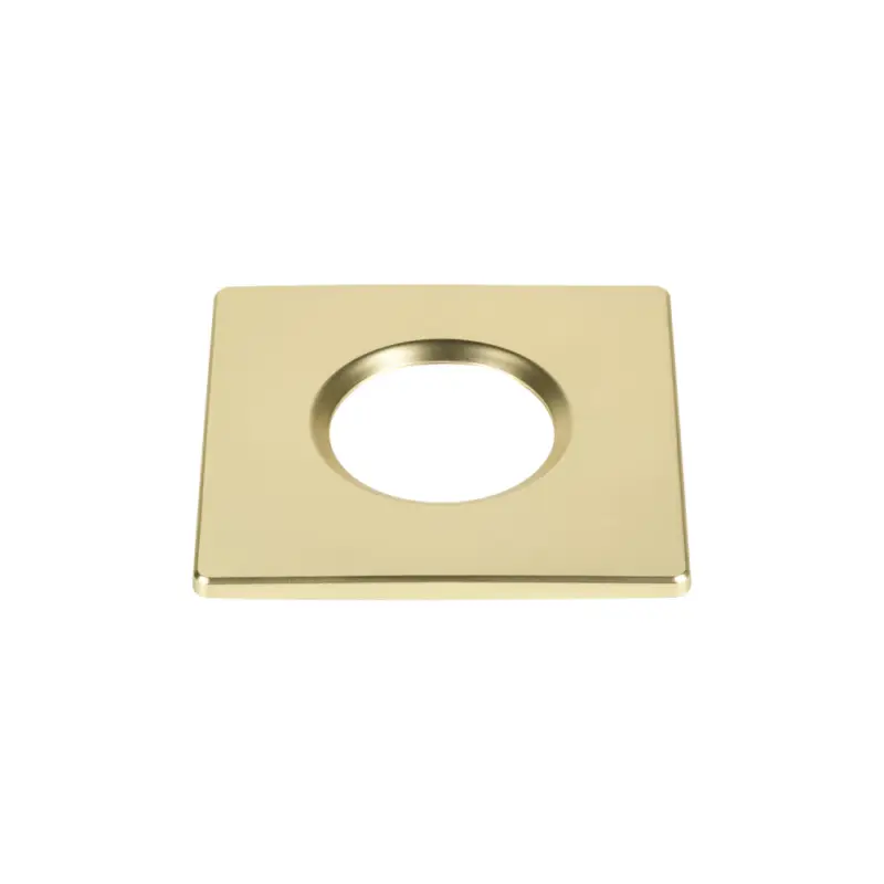 Geprüft SLV UNIVERSAL DOWNLIGHT Abdeckung, für Downlight, IP65, eckig, gold matt