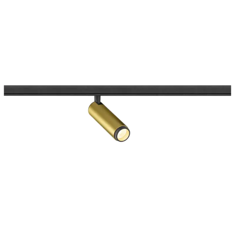 Top-Preis SLV GRIP! S, 48V Spot, zylindrisch, 2000-3000K, 9.8W, DALI, Dim-to-Warm, 29°, gold / schwarz