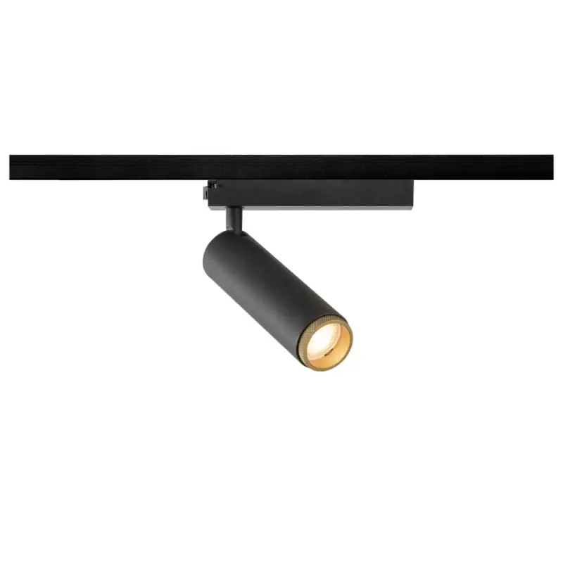 SLV GRIP! M, 1 PhasenSpot, zylindrisch, 2700K, 20W, PHASE, 42°, schwarz / gold Top-Preis