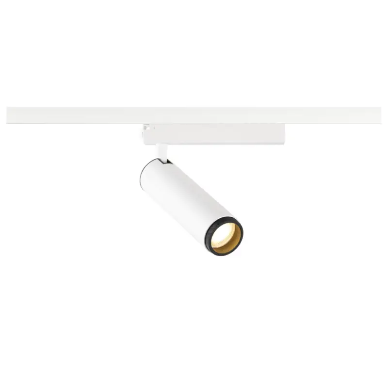 SLV GRIP! M, 1 PhasenSpot, zylindrisch, 3000K, 20W, PHASE, 42°, weiß / schwarz Preisknaller