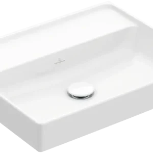 Abverkauf Villeroy & Boch Collaro Waschbecken 550x440mm, Rechteck ohne Überlauf, Weiß Alpin