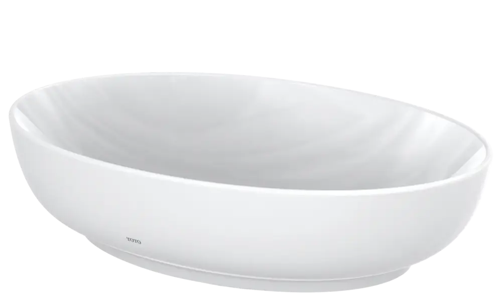 Echt Toto Aufsatzwaschtisch „WU“ 550 × 380 × 167 mm in weiß