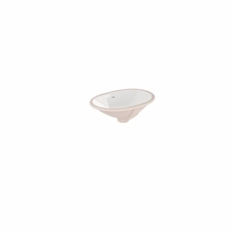 Kludi-RESA Einbauwaschtisch, oval, 40 x 26 cm, Höhe 18 cm, weiß glänzend Abverkauf