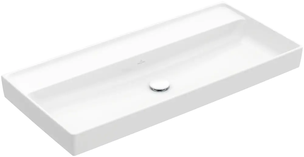 Schnäppchen Villeroy & Boch Collaro Schrankwaschtisch 1000x470mm Rechteck Weiß Alpin TitanCeram